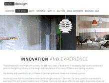 Tablet Screenshot of eskodesign.com
